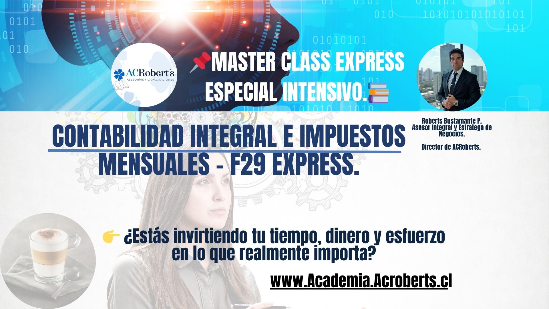 Master Class Express Intensivo: Contabilidad General e Impuestos Mensuales F29